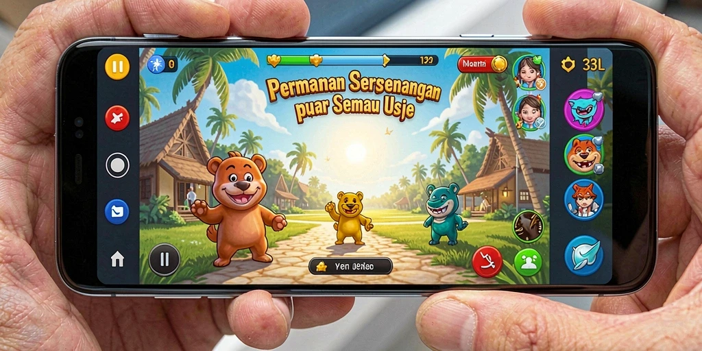 Tampilan gameplay 33L yang seru dan menarik bagi semua pemain.