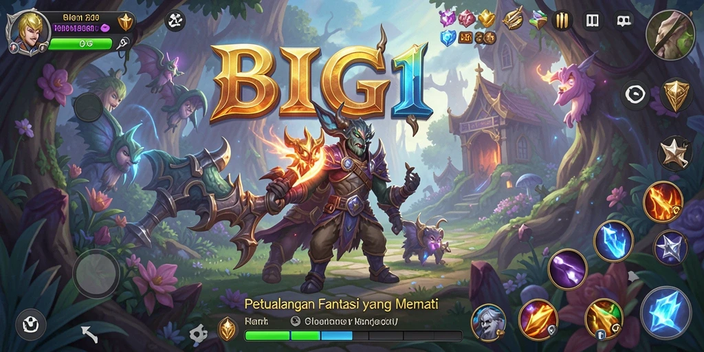 Tampilan utama gameplay <strong>BIG11</strong> menampilkan aksi pertarungan yang mendebarkan dan grafis menawan.