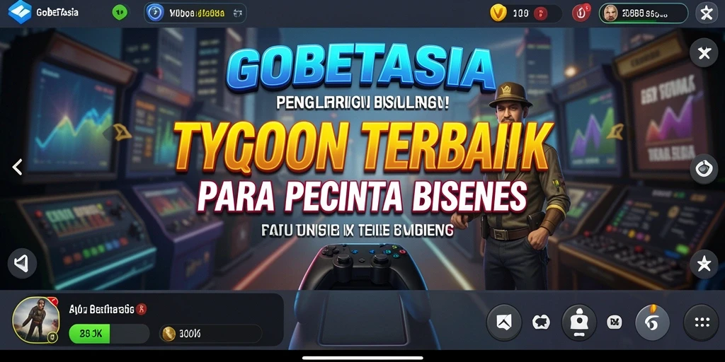 Gameplay seru GOBETASIA dalam membangun kerajaan bisnis.