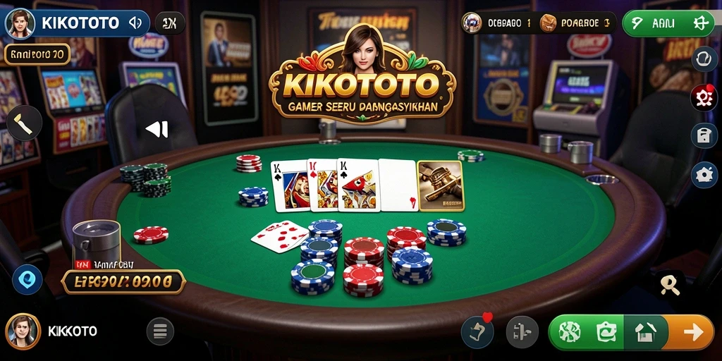 Tampilan gameplay seru KIKOTOTO yang mengasyikkan.